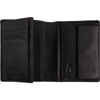 👉 Portemonnee zwart One Size mannen Camel Active - Nepal RFID verticaal heren black 4251234436462