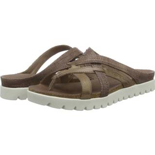 👉 Muil textiel donkerbruin Camel Active Muiltje 4046599871993