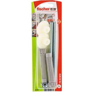 👉 Male Fischer wastafelbevestigingsset voor spuitgietwerk FIS W M10 2st. 4048962059434