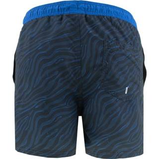 👉 Jack && Jones bali zwemshort animal zwart && blauw - S