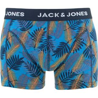 👉 Jack && Jones leaf blue 3P blauw - S