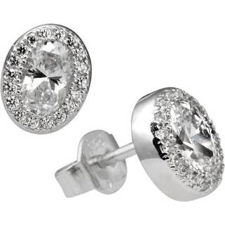 👉 Oorknop zilveren One Size zilver fantasie oorknoppen diamonfire Signatures - zirkonia ovaal entourage 806.0123.00 8712121545132
