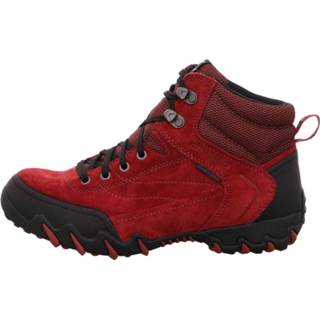 👉 Wandelschoenen textiel rood Mephisto 3660910482074