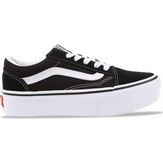 👉 Vans Old Skool Platform Zwart Kinderen