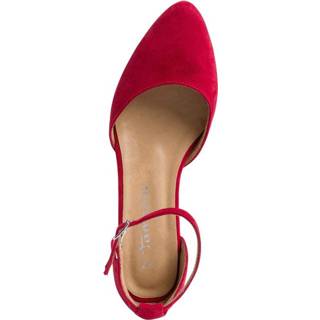 👉 Ballerina's suède rood Tamaris Ballerinas 4059254315169