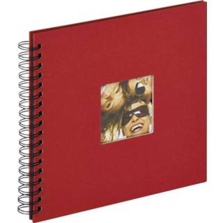 👉 Walther SA-108-R Ringbandalbum (b x h) 26 cm x 25 cm Rood 40 bladzijden