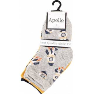 Babysokje antraciet baby's elastaan Apollo babysokken 8720585071753