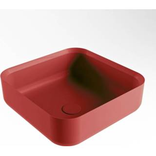 👉 Opzetwastafel Mondiaz Binx vierkant 36cm Fire 6017357263235