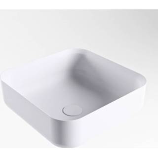 👉 Opzetwastafel Mondiaz Binx vierkant 36cm Cale 6017339060098