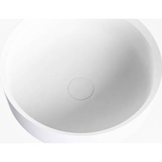 👉 Opzetwastafel Mondiaz Coss rond 36cm Cale / Talc 6017339850873