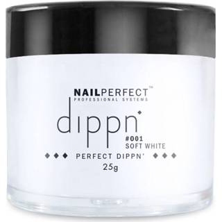 👉 NailPerfect Dippn' Powder #001  Soft White