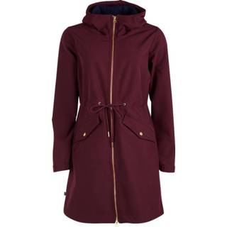 👉 Regenjas bordeaux active vrouwen Danefae Softshell Dames Marianne