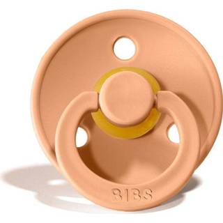 👉 Speen natuurrubber 2 active Bibs Fopspeen - Peach, Maat: Size 5713795210916