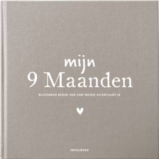 👉 Roze bruin active Pink Peach Mijn 9 Maanden Invulboek - Brown 7422252062064