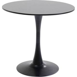 👉 Eettafel zwart metaal active Kare Schickeria BlackØ80cm 4025621855026