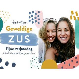 👉 Verjaardagskaart Greetz | Geweldige zus