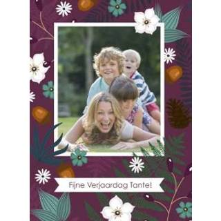 👉 Verjaardagskaart Greetz | Fotokaart met bloemen
