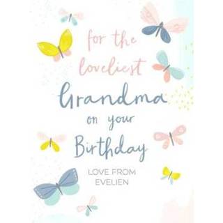 Verjaardagskaart vlinder Greetz | Vlinders