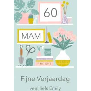 👉 Verjaardagskaart met naam Greetz | leeftijd en planten