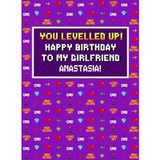 👉 Verjaardagskaart games Greetz | You levelled up!