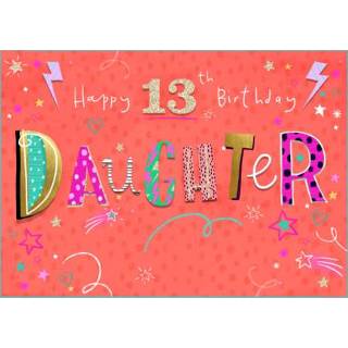 👉 Verjaardagskaart dochter Greetz | happy 13th birthday