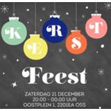 Kerstbal greetz | Kerst Uitnodiging