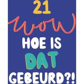 👉 Verjaardagskaart Greetz | 21 wow