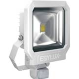 👉 ESYLUX AFL SUN LED30W 3K ws LED-buitenschijnwerper LED 28 W Wit