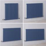 👉 Design radiatoren staal revive modern blauw Designradiator Horizontaal Donkerblauw | Kies de Breedte 5051752964213