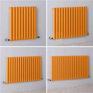 👉 Design radiatoren staal revive modern oranje Designradiator Horizontaal | Kies de Breedte 5051752964268