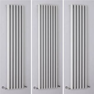 👉 Design radiatoren zilver Designradiator Verticaal | Kies de Afmeting Savy 5051752489945