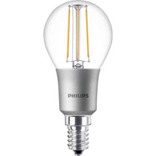 👉 Ledlamp Philips Lighting LED-lamp Energielabel A++ (A++ - E) E14 Peer 5 W = 40 Warmwit (Ø) 45 mm 1 stuk(s) 8718696575598