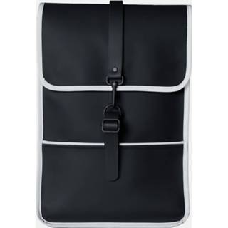 Backpack zwart zilver unisex Rains Mini Zwart/Zilver 5711747478872 1629817204952