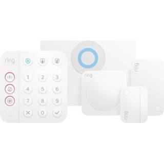 👉 Draadloos alarmsysteem Ring 4K11SZ-0EU0 Alarm 5 Piece Kit (2nd Gen) - HB (set)