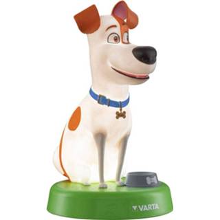 👉 Varta Secret Life of Pets - Max 15641 Nachtlamp Hond LED Warmwit