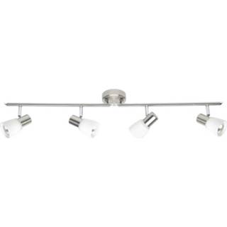 👉 Brilliant Luca 35832/77 Plafondspot LED E14 160 W RVS, Chroom, Wit