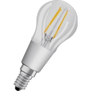 👉 Ledlamp OSRAM LED-lamp Energielabel A++ (A++ - E) E14 Peer 4.5 W Warmwit 1 stuk(s) 4058075435476