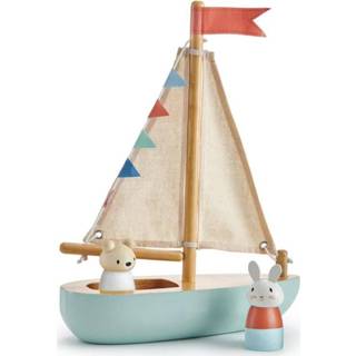 👉 Zeilboot Tender Leaf Toys Sailaway 3jr+