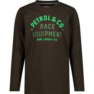 👉 Shirt katoen mannen groen T-shirt 8720056813332