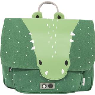 👉 Boekentas groen katoen Trixie Mr Crocodile Junior 29 X 25 Cm 5420047912152