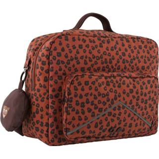 👉 Schooltas nylon bruin One Size Trixie Leopard junior 15 liter 37 cm 5400858055033