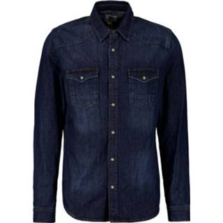 👉 Rockford mills denim overhemd dark used rm 010309