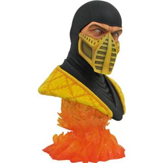 👉 Diamond Select Mortal Kombat 11 Legends In 3D 1/2 Schaal Buste - Scorpion