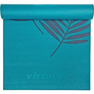 👉 Donkergroen active VirtuFit Premium Yogamat - 183 x 61 0,6 cm Ocean Green Forest 8719325757354