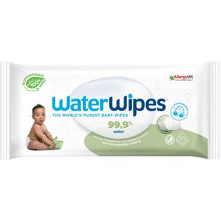 👉 Babydoekje baby's Waterwipes - Snoetenpoetser Soapberry 1 x 60 Babydoekjes 99,9% water *Plastic Vrij 5099514400074