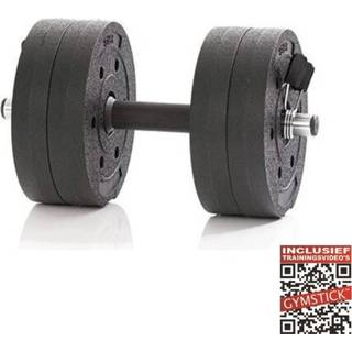 👉 Verstelbare dumbbell vinyl active Gymstick Set - 10 kg Met Online Trainingsvideo's 6430062511284