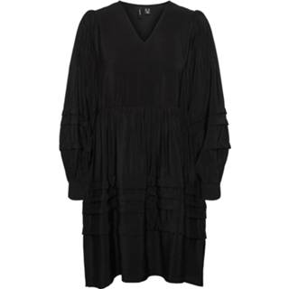 👉 Blousejurk lenzing™ ecovero™ vrouwen zwart 'Tania' 5715113631694