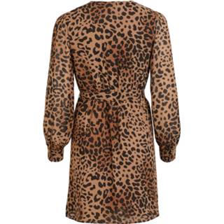👉 Blousejurk gerecycled materiaal vrouwen bruin 'Micada' 5713787321064