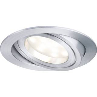 👉 Wit aluminium Paulmann Coin 93983 LED-inbouwlamp 6.8 W Warm-wit 4000870939833