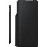 👉 Flipcover zwart kunstleder unisex Samsung Flip Cover + S Pen & 25W Adapter voor de Galaxy Z Fold3 - 8806092740457
